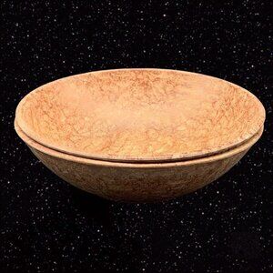 Set Of 2 KYS-ITE Melmac Burl Wood Grain Dessert Bowls Made in USA 1.5”T 5.75”W